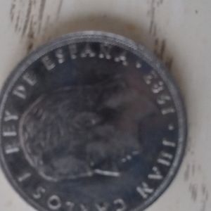 Carlos rey de juan 1983 old coin